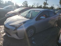 Flood-damaged cars for sale at auction: 2016 Toyota Prius