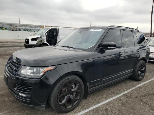 2013 Land Rover Range Rover Supercharged