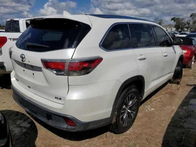 2016 Toyota Highlander XLE