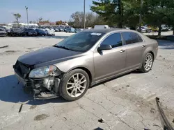 Salvage cars for sale at Lexington, KY auction: 2011 Chevrolet Malibu LTZ