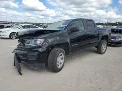 Salvage cars for sale at Houston, TX auction: 2021 Chevrolet Colorado