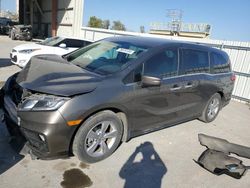 Salvage cars for sale at Kansas City, KS auction: 2019 Honda Odyssey EX