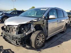 Toyota salvage cars for sale: 2018 Toyota Sienna XLE