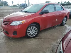 Toyota Vehiculos salvage en venta: 2013 Toyota Corolla Base