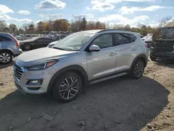 Salvage cars for sale at Chalfont, PA auction: 2020 Hyundai Tucson Limited