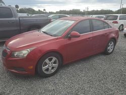 Salvage cars for sale at Riverview, FL auction: 2014 Chevrolet Cruze LT