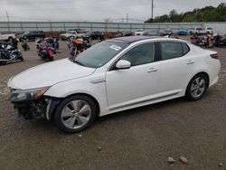 Salvage cars for sale from Copart Chatham, VA: 2015 KIA Optima Hybrid