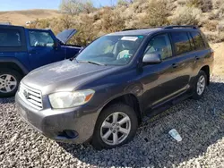 2008 Toyota Highlander en venta en Reno, NV