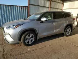 Toyota salvage cars for sale: 2020 Toyota Highlander L