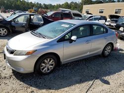 Carros dañados por inundaciones a la venta en subasta: 2012 Honda Civic LX