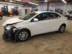 Salvage cars for sale at Wheeling, IL auction: 2014 Toyota Corolla L