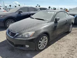 Flood-damaged cars for sale at auction: 2010 Lexus IS 250