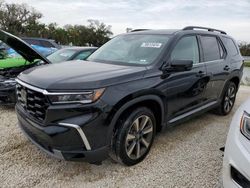 Salvage cars for sale at Arcadia, FL auction: 2025 Honda Pilot Elite