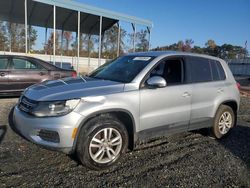 Salvage cars for sale at Spartanburg, SC auction: 2013 Volkswagen Tiguan S