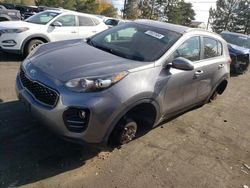 Salvage cars for sale at Denver, CO auction: 2017 KIA Sportage LX