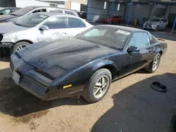 Salvage cars for sale at Brighton, CO auction: 1982 Pontiac Firebird Trans AM