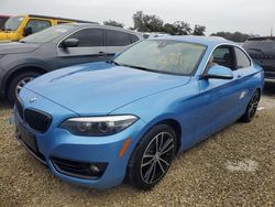 BMW salvage cars for sale: 2020 BMW 230I