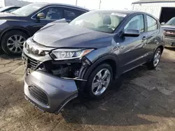 Salvage cars for sale at Chicago Heights, IL auction: 2021 Honda HR-V LX