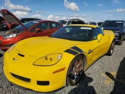 Chevrolet salvage cars for sale: 2012 Chevrolet Corvette Grand Sport