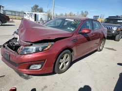 KIA salvage cars for sale: 2015 KIA Optima LX