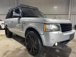 Salvage cars for sale at Haslet, TX auction: 2011 Land Rover Range Rover HSE Luxury