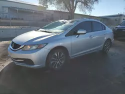 Honda Civic ex salvage cars for sale: 2015 Honda Civic EX