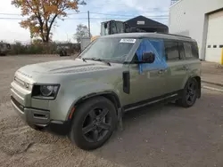 Salvage cars for sale at Montreal Est, QC auction: 2022 Land Rover Defender 110 X-DYNAMIC SE