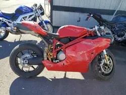 Salvage motorcycles for sale at Magna, UT auction: 2005 Ducati 999