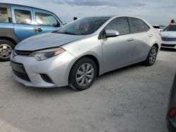 Carros dañados por inundaciones a la venta en subasta: 2015 Toyota Corolla L