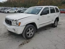 Jeep salvage cars for sale: 2006 Jeep Grand Cherokee Limited