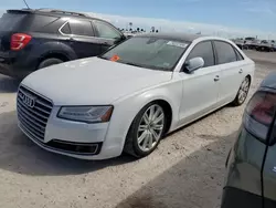 Flood-damaged cars for sale at auction: 2015 Audi A8 L Quattro