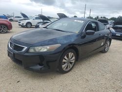 Salvage cars for sale at Arcadia, FL auction: 2009 Honda Accord EX