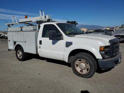 Salvage trucks for sale at Colton, CA auction: 2008 Ford F350 SRW Super Duty