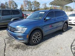 Salvage cars for sale at Spartanburg, SC auction: 2019 Volkswagen Tiguan SE