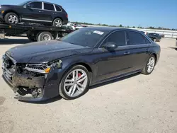 Salvage cars for sale at Gaston, SC auction: 2016 Audi A8 L Quattro