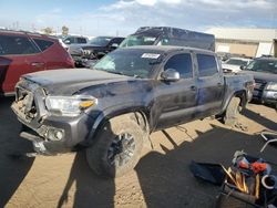 Salvage cars for sale at Brighton, CO auction: 2020 Toyota Tacoma Double Cab