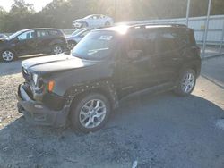 Salvage cars for sale at Savannah, GA auction: 2015 Jeep Renegade Latitude