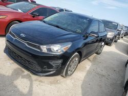 Salvage cars for sale at Arcadia, FL auction: 2021 KIA Rio LX