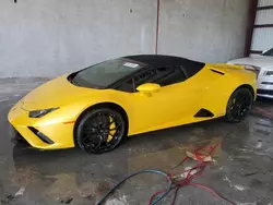 Salvage cars for sale at Riverview, FL auction: 2023 Lamborghini Huracan EVO