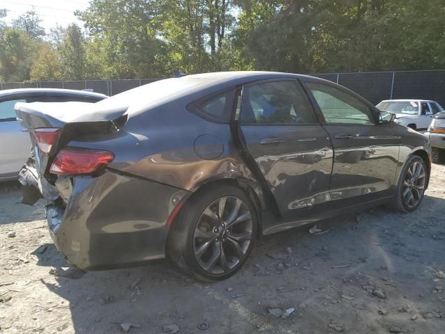 2015 Chrysler 200 S