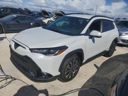 Salvage cars for sale at Arcadia, FL auction: 2023 Toyota Corolla Cross LE