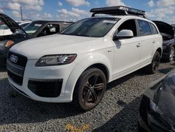 Salvage cars for sale at Riverview, FL auction: 2015 Audi Q7 Prestige