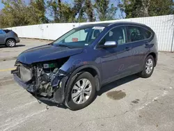 Salvage cars for sale at Bridgeton, MO auction: 2014 Honda CR-V EXL