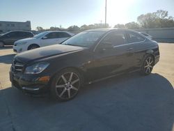 Salvage cars for sale at Wilmer, TX auction: 2015 Mercedes-Benz C 250