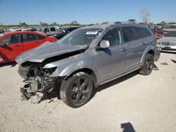 Salvage cars for sale at Kansas City, KS auction: 2018 Dodge Journey Crossroad