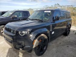 Salvage cars for sale at Riverview, FL auction: 2023 Land Rover Defender 130 X-DYNAMIC SE