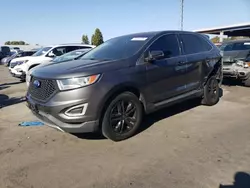 Salvage cars for sale at Hayward, CA auction: 2018 Ford Edge SEL