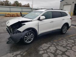 Salvage cars for sale at Rogersville, MO auction: 2017 Hyundai Santa FE SE