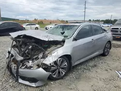 Salvage cars for sale at Tifton, GA auction: 2016 Honda Civic EXL