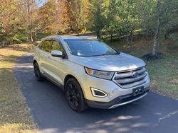 Ford salvage cars for sale: 2015 Ford Edge Titanium